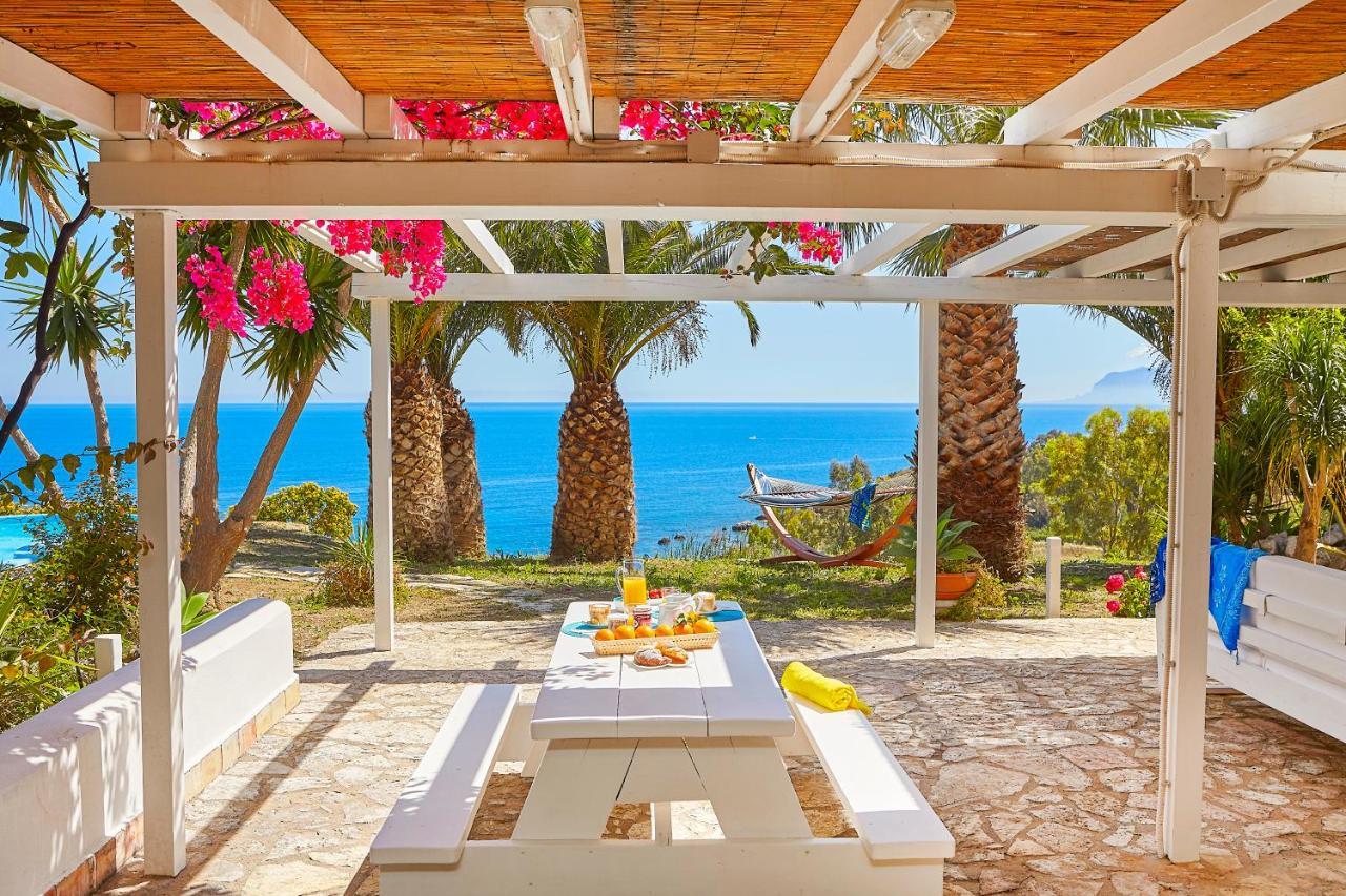 Villa Gabbiano - Scopello-Villas Scopello  Luaran gambar
