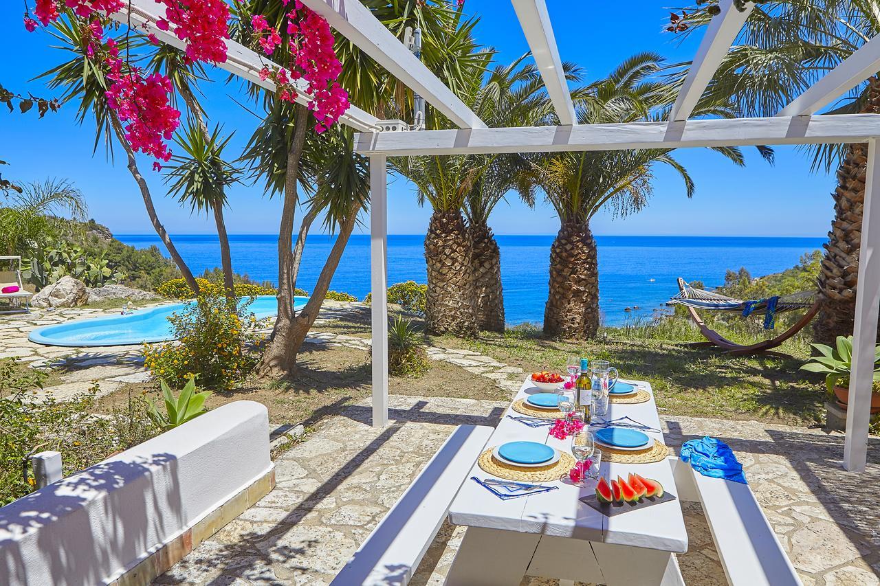 Villa Gabbiano - Scopello-Villas Scopello  Luaran gambar